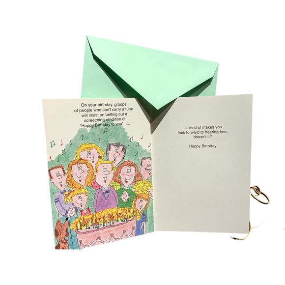 41 New Funny Vintage Characters Birthday Getting Older Greeting Cards Envelopes - Picture 6 of 9